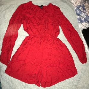 forever 21 shorts romper